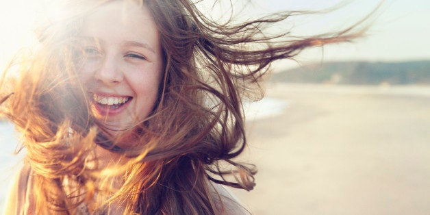 Portrait of Girl on beach