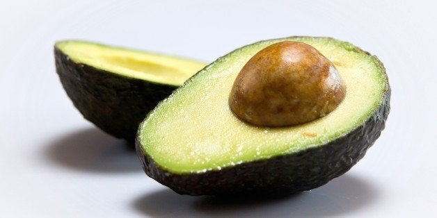 fresh sliced Avocado