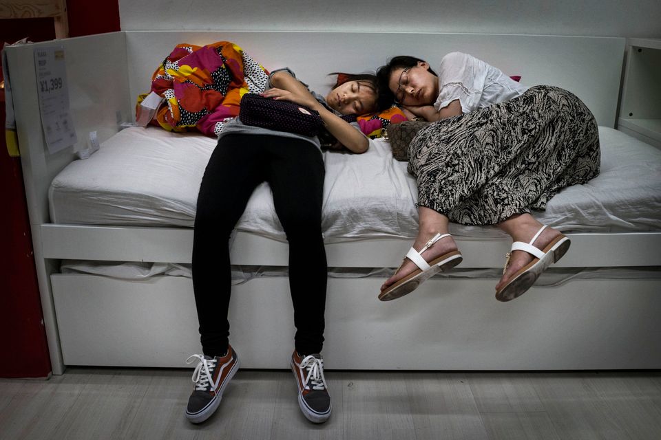That time the retailer turned its China store into a giant nap room...