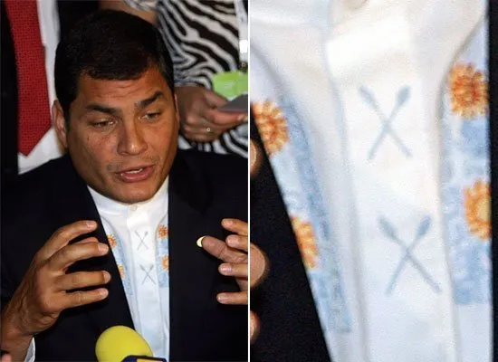 PHOTOS: Rafael Correa's Funky Shirts