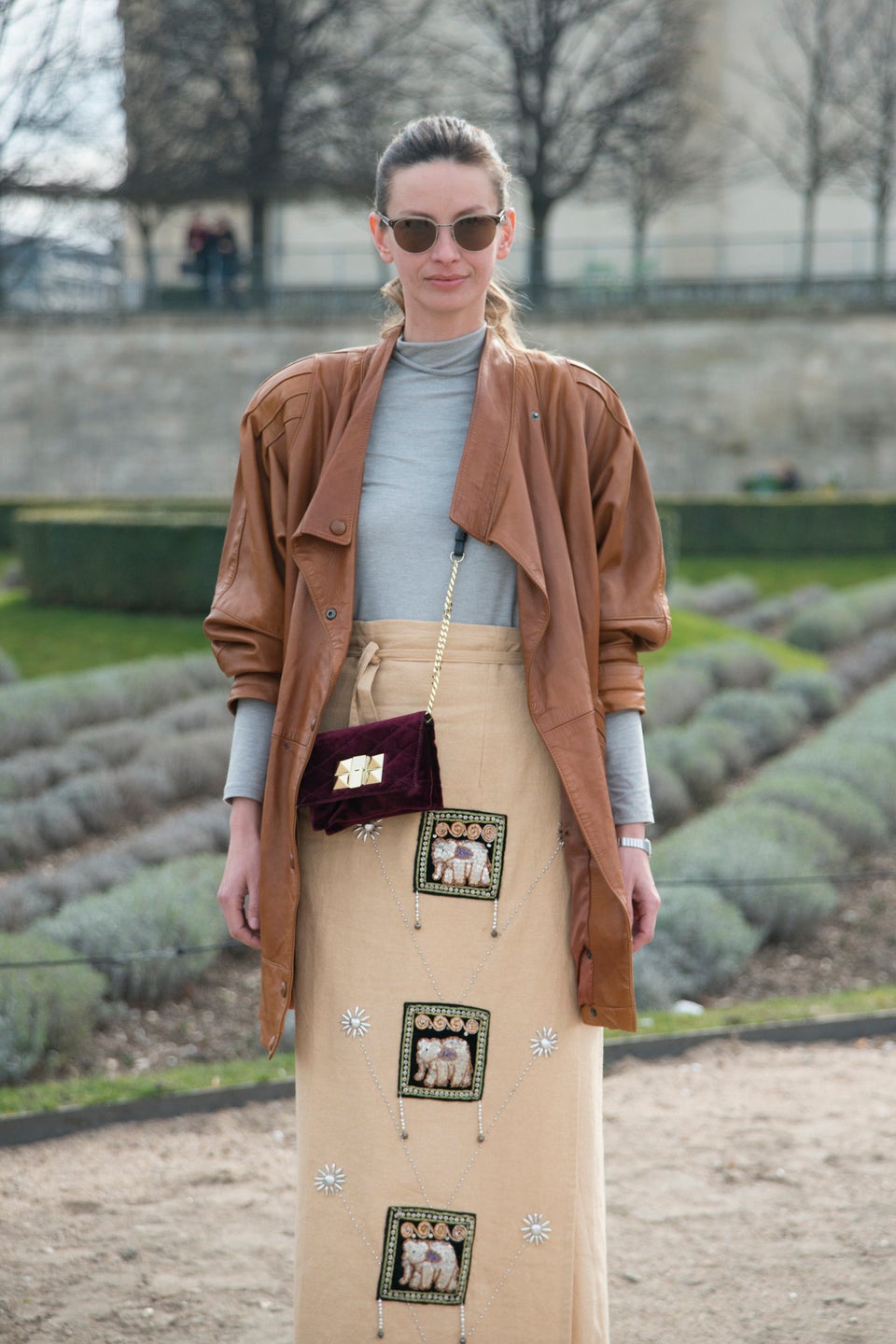 The Streets Of Paris Are All About The Skirts During Fashion Week ...