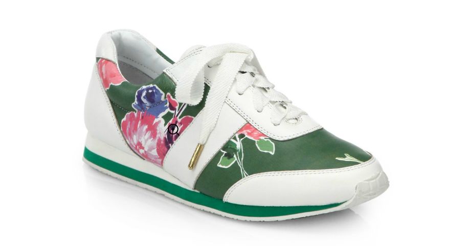 Floral Print Lace-up Breathable Orthopedic Sneakers – chairliving.co.uk