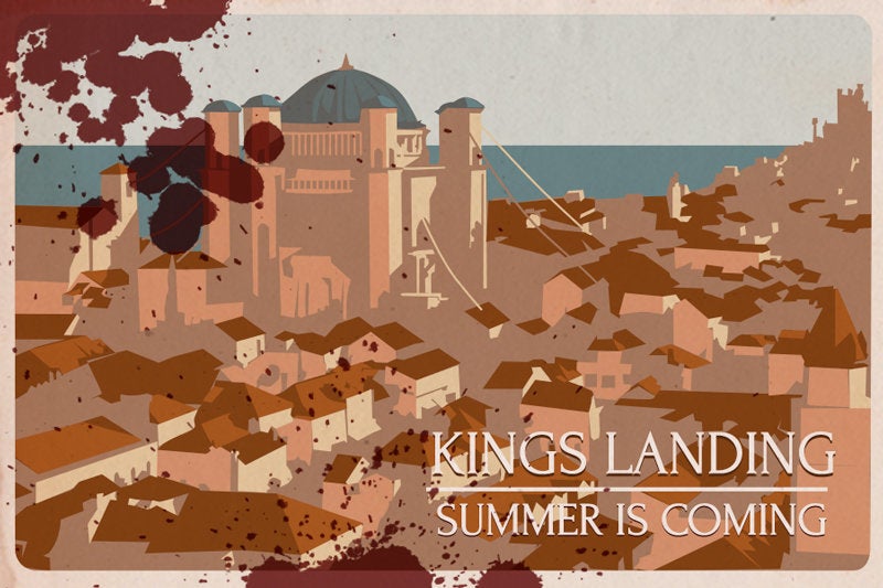 If Fictional Places Had Real Postcards, We'd Write Home ALL The Time ...