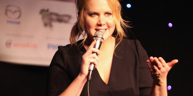 AUSTIN, TX - MARCH 15: Comedian Amy Schumer performs at 'An Above Average Evening With The Upright Citizens Brigade Theatre' during the 2015 SXSW Music, Film + Interactive Festival at Esther's Follies on March 15, 2015 in Austin, Texas. (Photo by Richard Mcblane/Getty Images for SXSW)
