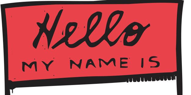 Name tag, 'Hello My Name Is...,', Color