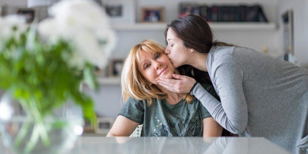 Mother with her daughter