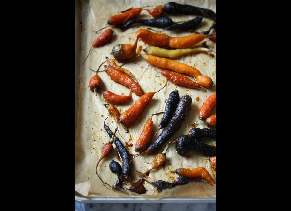 Honey Roasted Carrots with Thyme
