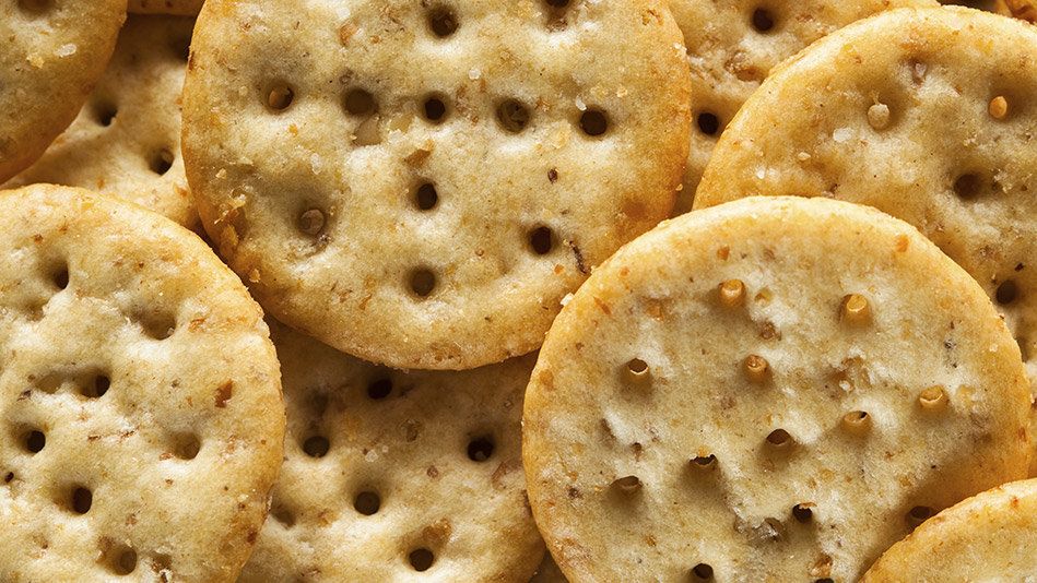 Whole-wheat crackers, 8