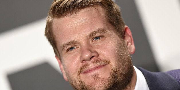 LOS ANGELES, CA - FEBRUARY 20: Actor/comedian James Corden arrives at the Tom Ford Autumn/Winter 2015 Womenswear Collection Presentation at Milk Studios on February 20, 2015 in Los Angeles, California. (Photo by Axelle/Bauer-Griffin/FilmMagic)