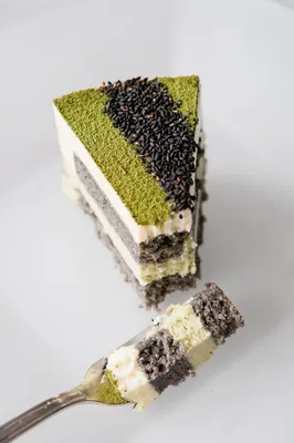 Black Sesame-Pear Tea Cake Recipe