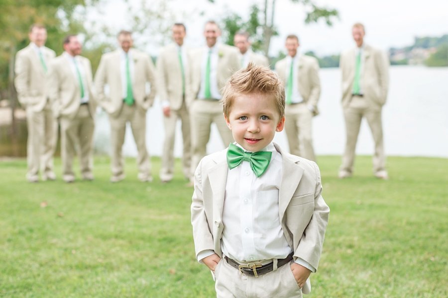 ring bearer outfit green