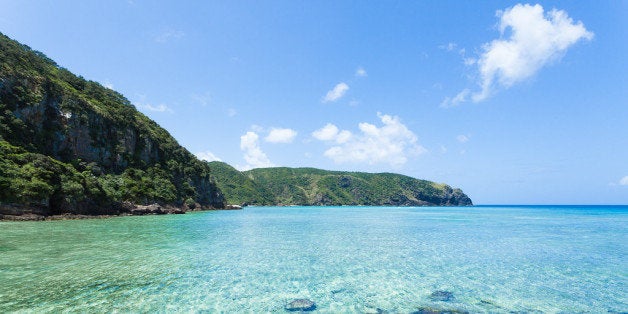 Zamami Island, Okinawa, JapanZamami Island belongs to the Kerama Island group which is known for some of the world's clearest waters with 50-60m visibility. The Kerama Islands are also known as one of the world's best diving destinations, having a number of coral species and marine lives as large as those in the Great Barrier Reef. Over 400 types of corals, 5 types of sea turtles, manta rays, whale sharks and all kinds of tropical fish species all live around the islands of Okinawa.> Best Beaches in Japan!> Islands of Japan