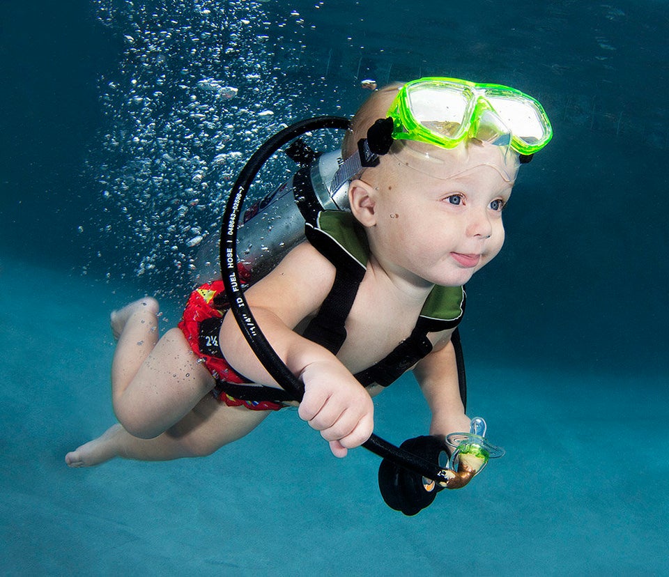 underwater photography baby