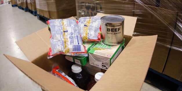 The United States Department of Agriculture donates commodities through programs such as The Emergency Food Assistance Program (TEFAP), which the San Antonio Food Bank (SAFB) packages and palletizes them for fast distribution from its San Antonio, TX., headquarters, on Monday, October 31, 2011. SAFB is a non-profit organization that serves as a clearinghouse by receiving and storing truckloads of donated food, produce, and other grocery products, they then distributes these items to over 500 service agencies that help people in need. ￃﾢￂﾀￂﾜWe couldnￃﾢￂﾀￂﾙt do what we do without our partnership with USDAￃﾢￂﾀￂﾙￃﾢￂﾀￂﾝ said President and CEO Eric Cooper. He continues, ￃﾢￂﾀￂﾜWe are privileged in partnering (with the USDA) to feeding kids, through the summer, with the Summer Food Service Program, and throughout the year, with the Child and Adult Care Feeding Program (CACFP). Then in our approach to feeding seniors, we partner with USDA in the Commodities Supplemental Food Program (CSFP), and the Senior Farmerￃﾢￂﾀￂﾙs Market (Nutrition) Program. And then work to bring all our (needy) parties together with our Supplemental Nutrition Assistance Program (SNAP) Outreach. You know, once families have access to food we believe it is important to educate them. Through the support of the SNAP-Education Program we are able to educate them during their time of need. With this comprehensive approach we are really able to get the right food, at the right amount, at the right time, to needy families throughout our community ￃﾢￂﾀￂﾓ which allows us to feed the fifty-eight thousand we do, each week.ￃﾢￂﾀￂﾝSAFB serves 16 counties in Southwest Texas and states, ￃﾢￂﾀￂﾜNearly one out of every four children and one out of every five adults in Southwest Texas lives in poverty and has difficulty meeting basic nutritional needs.ￃﾢￂﾀￂﾝ According to SAFB, sixty-five percent of the people requesting emergency food have children. ￃﾢￂﾀￂﾜAdditionally, the senior citizens and those living on a fixed income generally have limited funds for a consistent grocery budget.ￃﾢￂﾀￂﾝ San Antonio is the seventh largest city in the nation with surrounding farms and ranches near its rivers and water supplies. When available they provide fresh surplus produce. Other commodities come from the food industry and manufacturers. The major food brand companies that for various reasons have surplus commodities donate it to SAFB. Texas farmers supply fresh produce to their Fresh Produce Program. Public donations come in the form of money, food, volunteer time, and advocacy. Their fleet of trucks pickup and deliver food as needed. USDA photo by Lance Cheung.www.fns.usda.gov/fns/www.fns.usda.gov/snap/www.fns.usda.gov/fdd/programs/tefap/