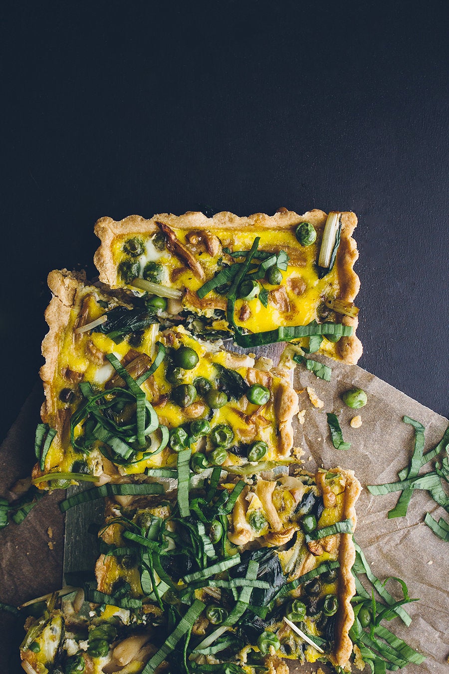 Loaded Vegetable Spring Quiche