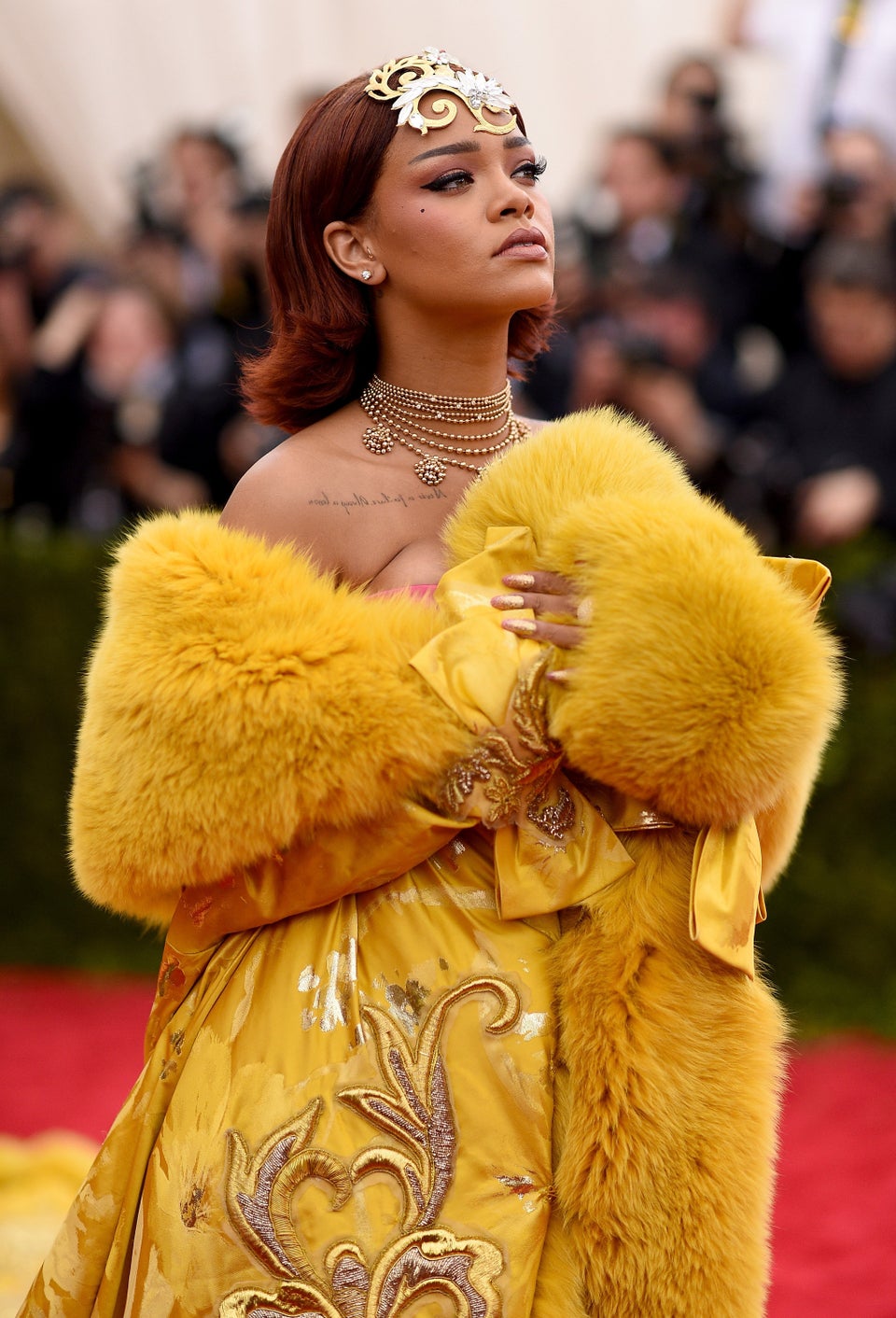 Rihanna's 2015 Met Gala dress designer Guo Pei is selling her