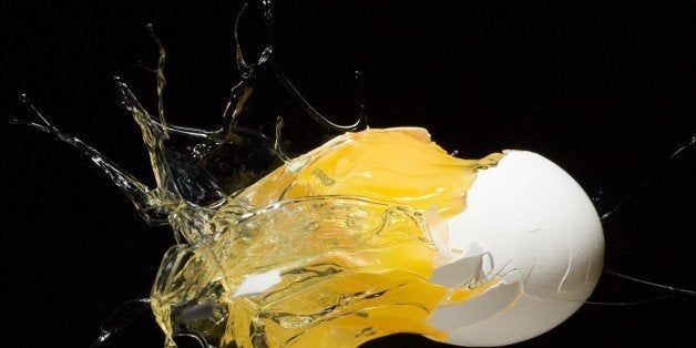 Exploding egg