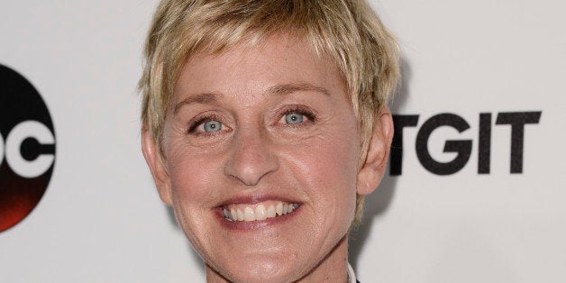 Television host Ellen DeGeneres attends the ABC TGIT Premiere at Palihouse on Saturday, Sept 20, 2014 in West Hollywood, Calif. (Photo by Dan Steinberg/Invision/AP Images)