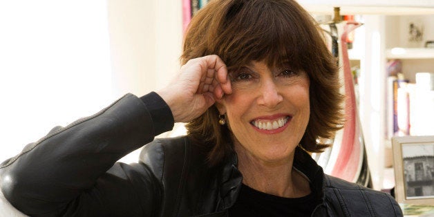 FILE - This Nov. 3, 2010 file photo shows author, screenwriter and director Nora Ephron at her home in New York. Publisher Alfred A. Knopf confirmed Tuesday, June 26, 2012, that author and filmmaker Nora Ephron died Tuesday of leukemia in New York. She was 71. (AP Photo/Charles Sykes, file)