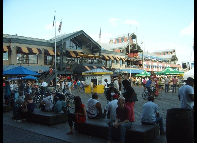 Spend at least 20 seconds at South Street Seaport