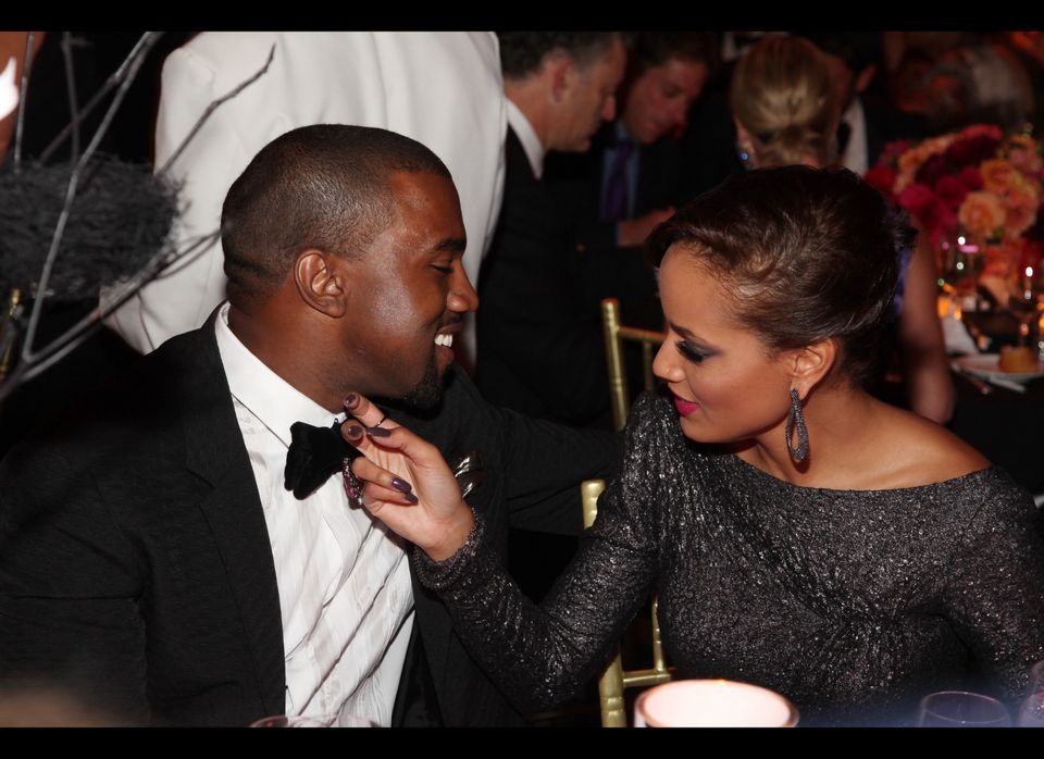 Kanye West and Selita Ebanks