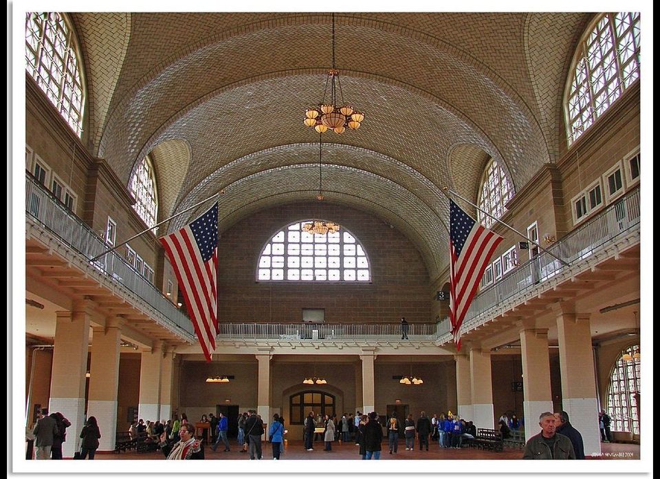 Ellis Island and the Statue of Liberty, New York City