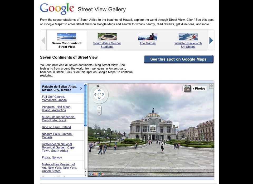 Travel The World With Google Street View  HuffPost Life