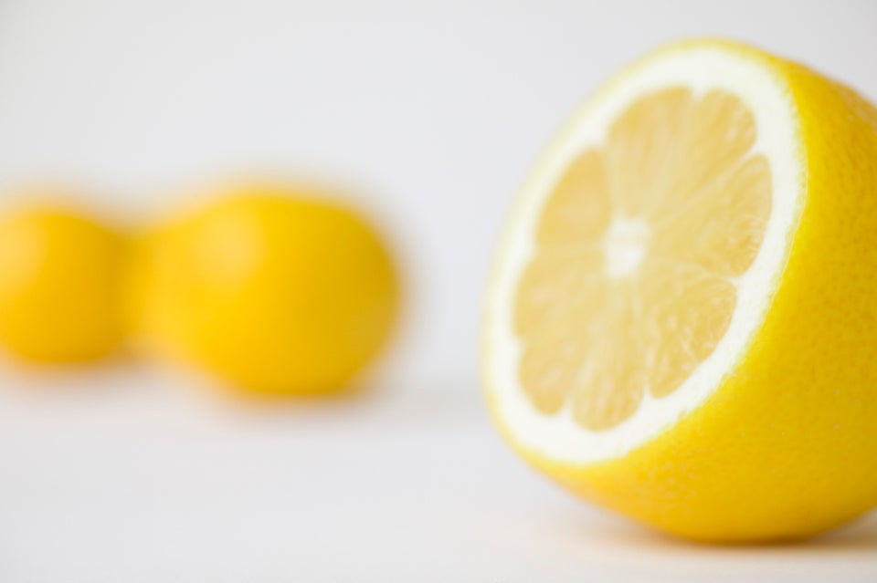 Myth: Lemons Can Clean Away Hard Water Stains