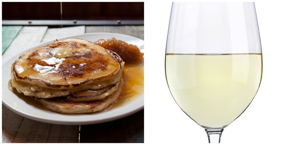 Pancakes + German Riesling