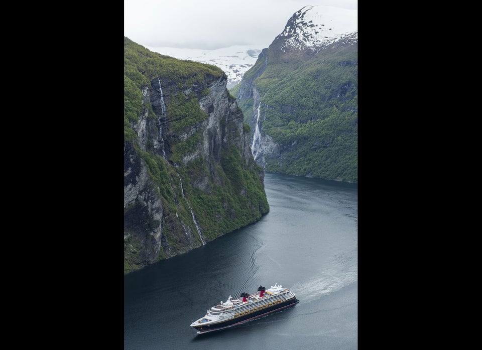 Disney Magic Sails to Geiranger, Norway