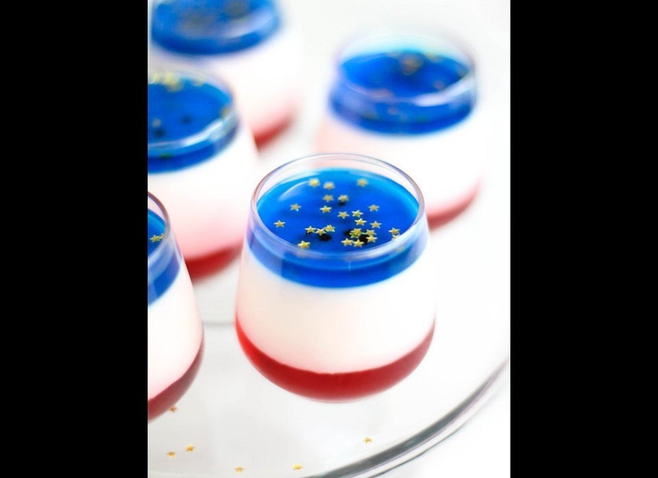 Patriotic Panna Cotta Shooters