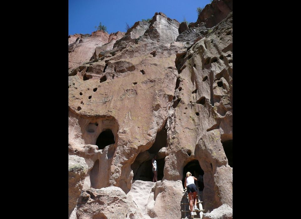 Cliff dwellings, Bandelier National Monument, New Mexico