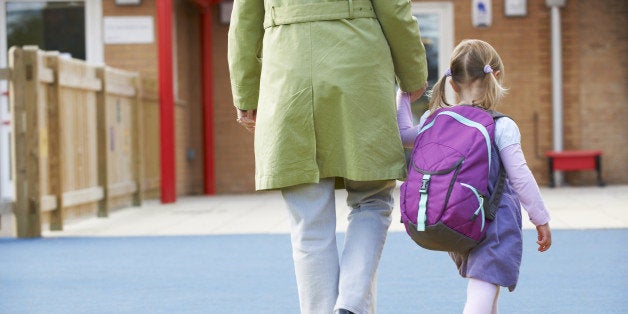 Grandparent stepping in to help with childcare