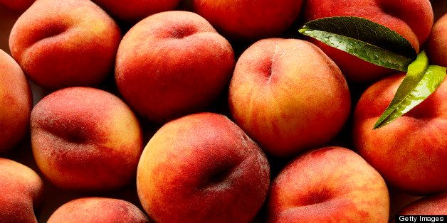 Peaches in Pile