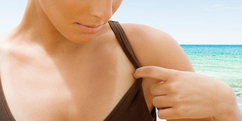 The Easiest Way To Cover Up Tan Lines and a Splotchy Chest | HuffPost Life