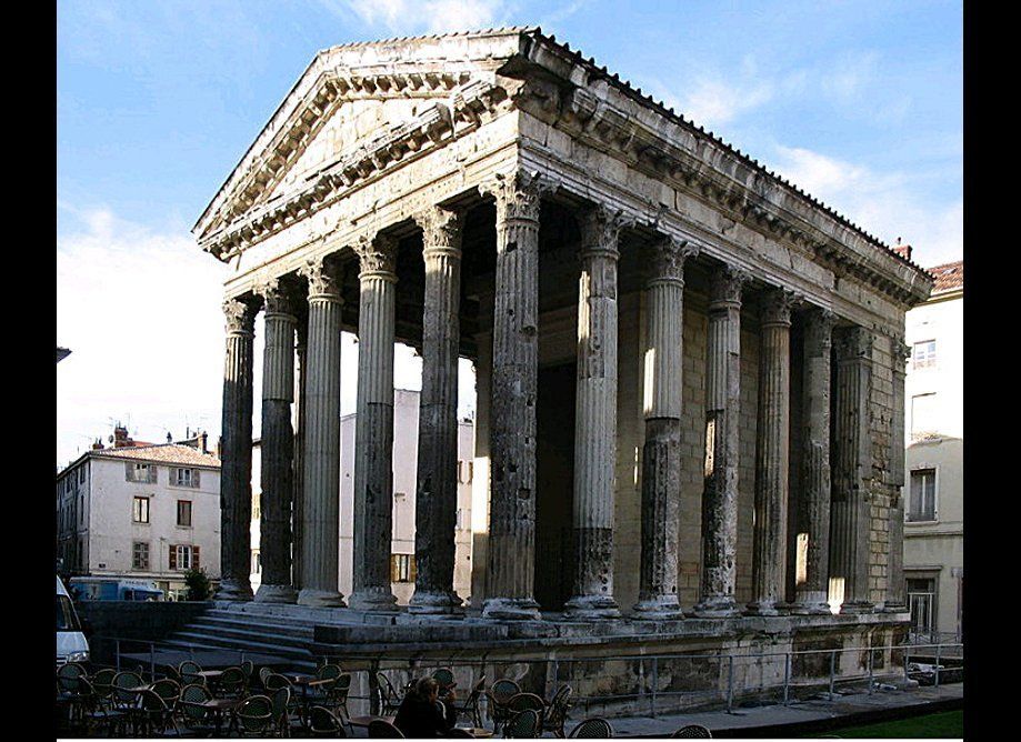 The Temple of Augustus and Livia, Vienne, France (Roman)