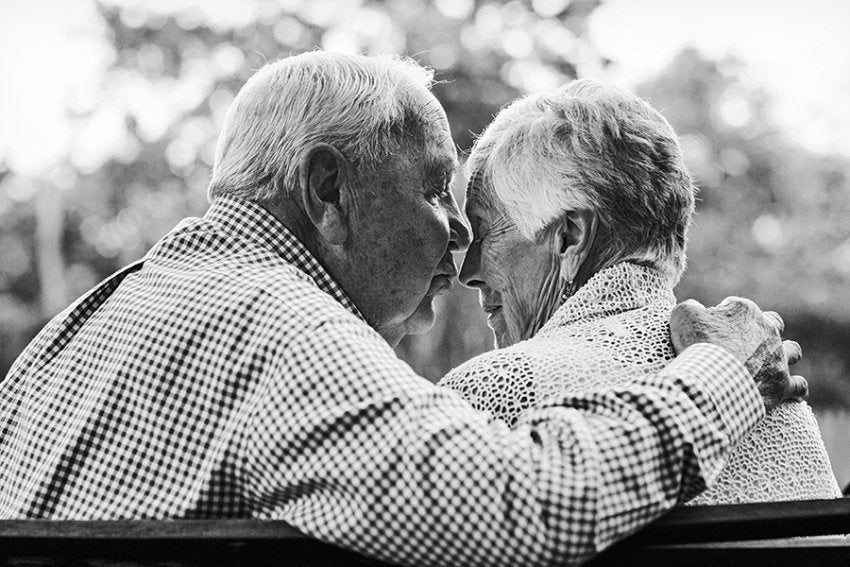 Norbert & Mary, married 71 years