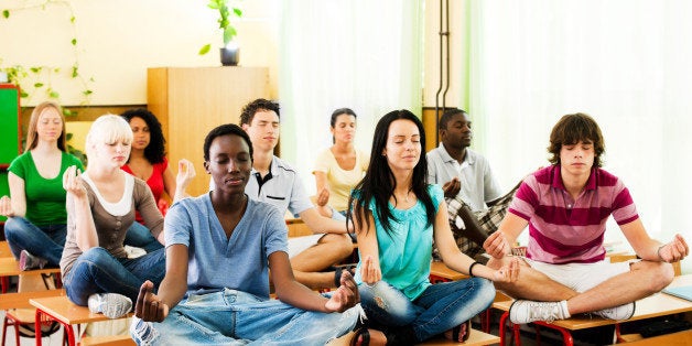 Meditation Helps Bodine Students to 'Thrive