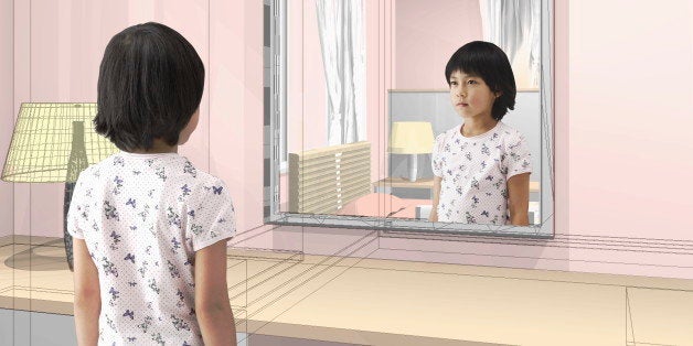 Digital composit. 3D CAD/grid