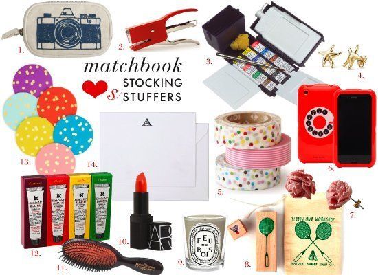 A roundup of Matchbook's favorite stocking stuffers