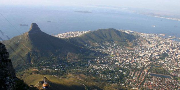 Cape Town, South Africa from Table Mountain