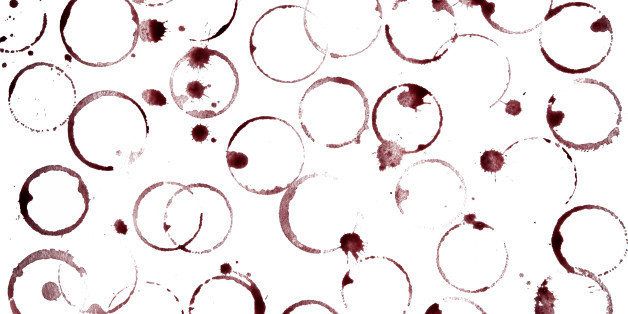 'A collage of red wine stains isolated on white. I used a Malbec wine to give them a rich, dark, true red wine color, though they can be easily lightened. **Clipping path included so you can easily isolate each stain. **This was also done on watercolor paper to give them added texture.'