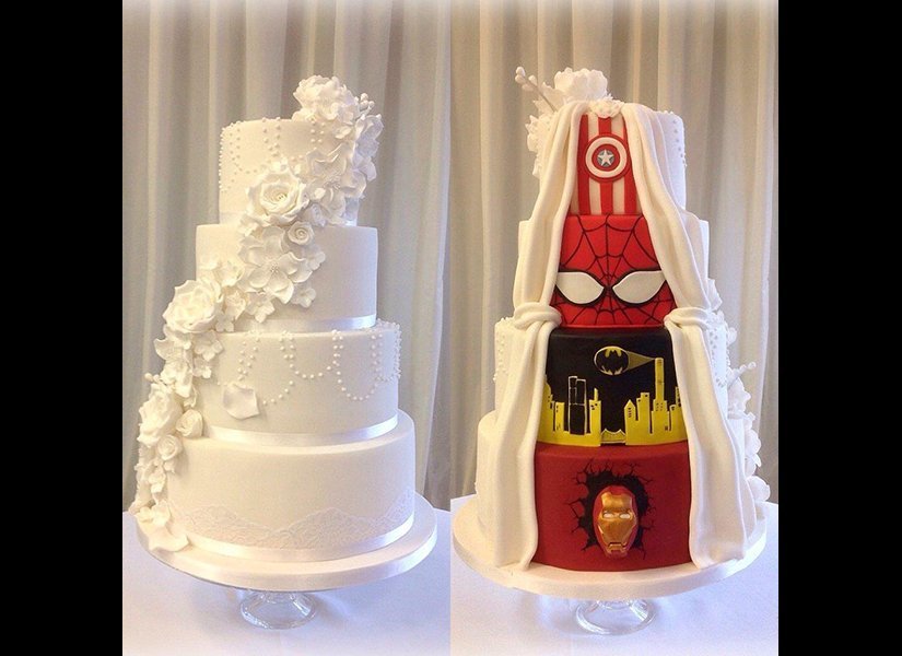 25+ Interestingly Unique Wedding Cake Ideas For Your Big Day
