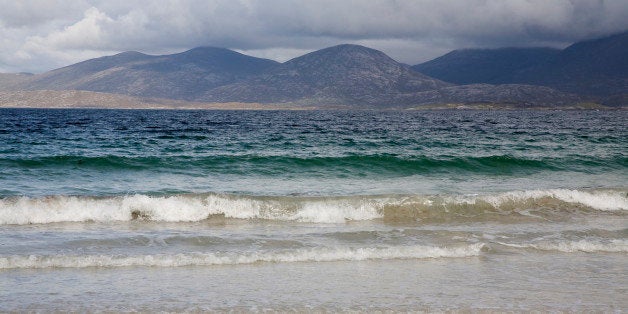Beach and hills, Rosamol, Isle of Harris