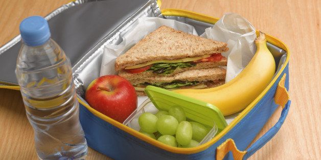 Healthy 5-a-day lunch box