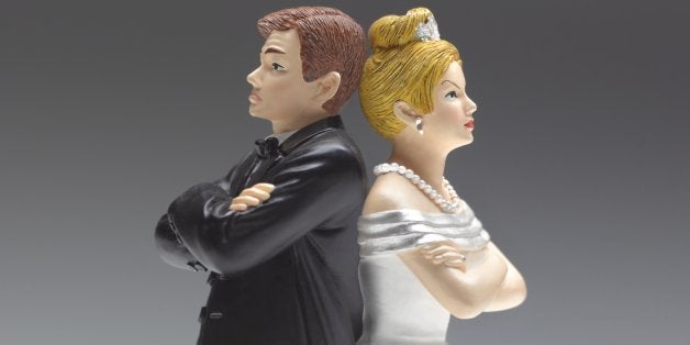 Argument/divorce couple