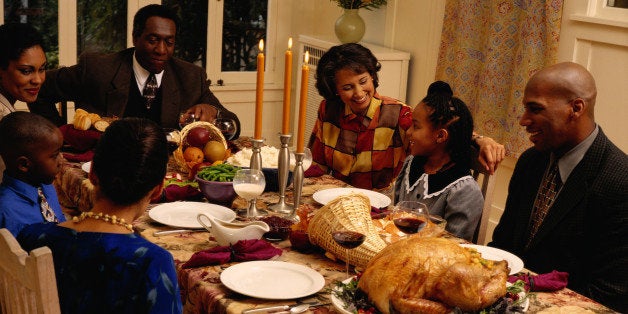 Family Eating a Meal