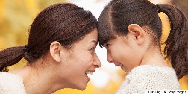 Mother and Daughter face to face