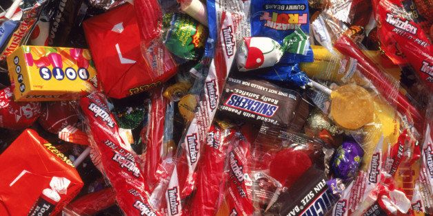 Assortment of candy