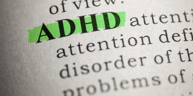 Fake Dictionary, Dictionary definition of the word ADHD. Attention deficit hyperactivity disorder